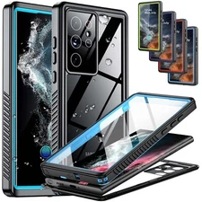 Waterproof Case Samsung Galaxy S22 Ultra / S22+ Plus Heavy Duty Shockproof Cover