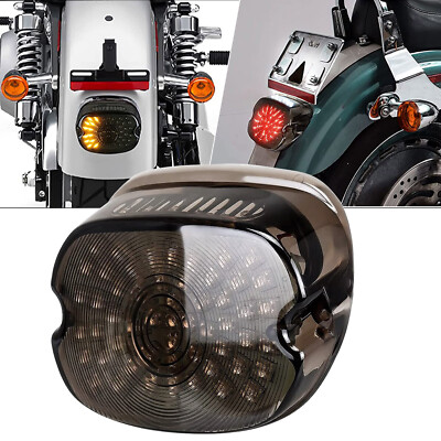 Stop Turn Signal Motorcycle-Tail Light for Harley Touring Dyna Softail Sportster
