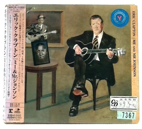 ME AND MR.JOHNSON [CD with OBI] Eric Clapton/JAPAN - Picture 1 of 4