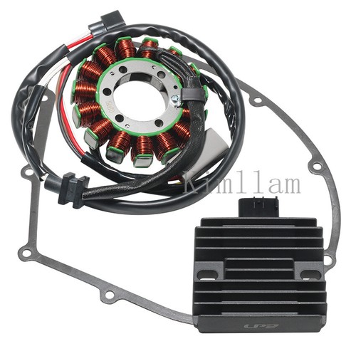 Stator Coil+Regulator+Gasket Fits for Kawasaki VN900 Vulcan 900 Classic LT 06-23 - Picture 7 of 8