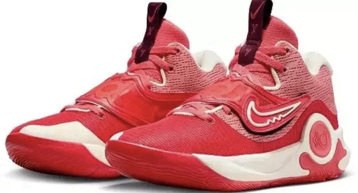 Баскетбольные кроссовки Nike KD Trey 5 X Red Ember Glow Coconut DD9538 601 размера 11290₽