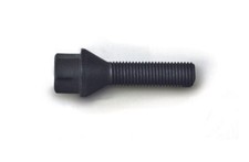H&R Radschrauben schwarz 20x M12x1,5x28 Kegelbund 60 Grad B1252801|1
