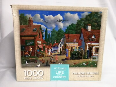 W. H. Smith, Leben auf dem Land ''DORFHELDEN'' 1000-teiliges Puzzle.