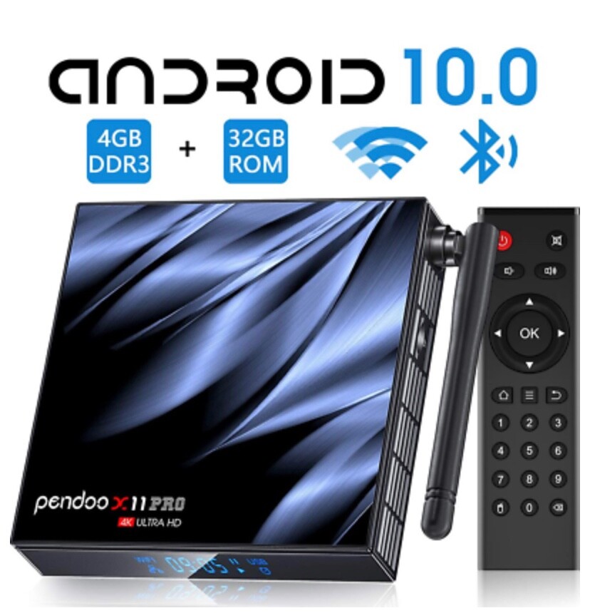 Pendoo 2021 Pendoo X12 Pro Pendoo X11 4gb 64gb Android Tv Box 2025