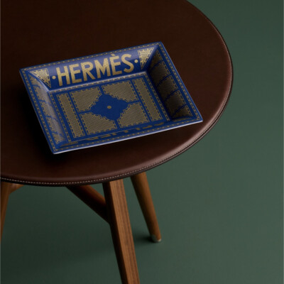 Hermes Sellier Change tray by Benoit Pierre Emery porcelain