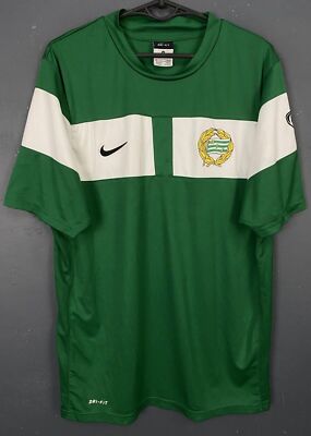 MENS HIF FC HAMMARBY BAJEN TRAINING SOCCER FOOTBALL SHIRT JERSEY MAILLOT SIZE M