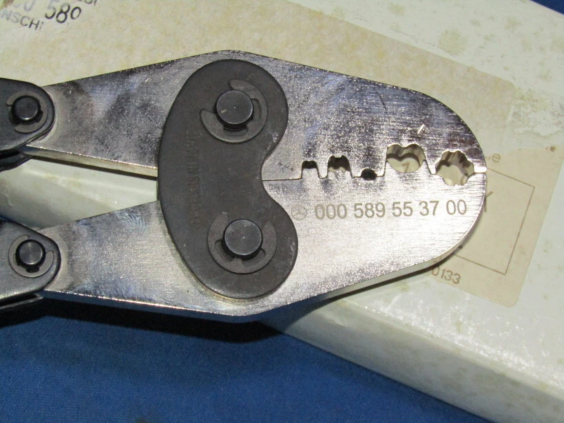 MERCEDES BENZ SPARK PLUG WIRE CRIMPING TOOL W000589553700 GENUINE 