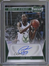 2016-17 Panini Threads Rookie Signage /299 Thon Maker #37 Auto 9l4