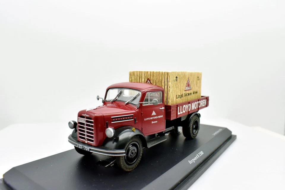 Modellino auto camion scala 1:43 Bogward B 2500 modellismo statico schuco asta - Immagine 3 di 4