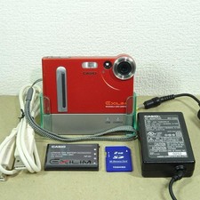 CASIO EXILIM EX-S2 Digital Camera 2MP Red Retro Compact Japan