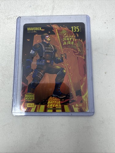 2026 Bo Jackson Battle Arena Maverick Cooper Flagg #Grill-72 Fire Battlefoil RC