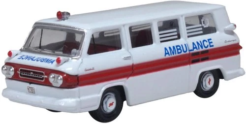 Oxford Diecast 1:87 1962 Chevrolet Corvair Ambulance 87CG61002
