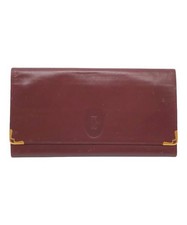 Cartier          Clutch Bag Bordeaux
