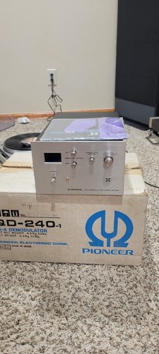 Vintage Pioneer QD-240 Four Channel De-Modulator , BOX,CD-4 | eBay