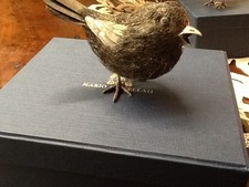 Passero Furry in argento Mario Buccellati nuovo, in confezione originale