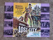 Journey to the Lost City 1960 Movie Pressbook 16x22 German Debra Paget