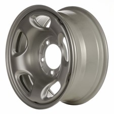 08010 Reconditioned Factory Oem Steel Wheel 16x7 Medium Silver Sparkle