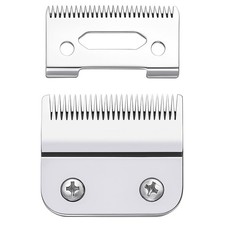 Professional Wahl Blade - 2-Hole Precision Adjustable Hair Clipper Silvery