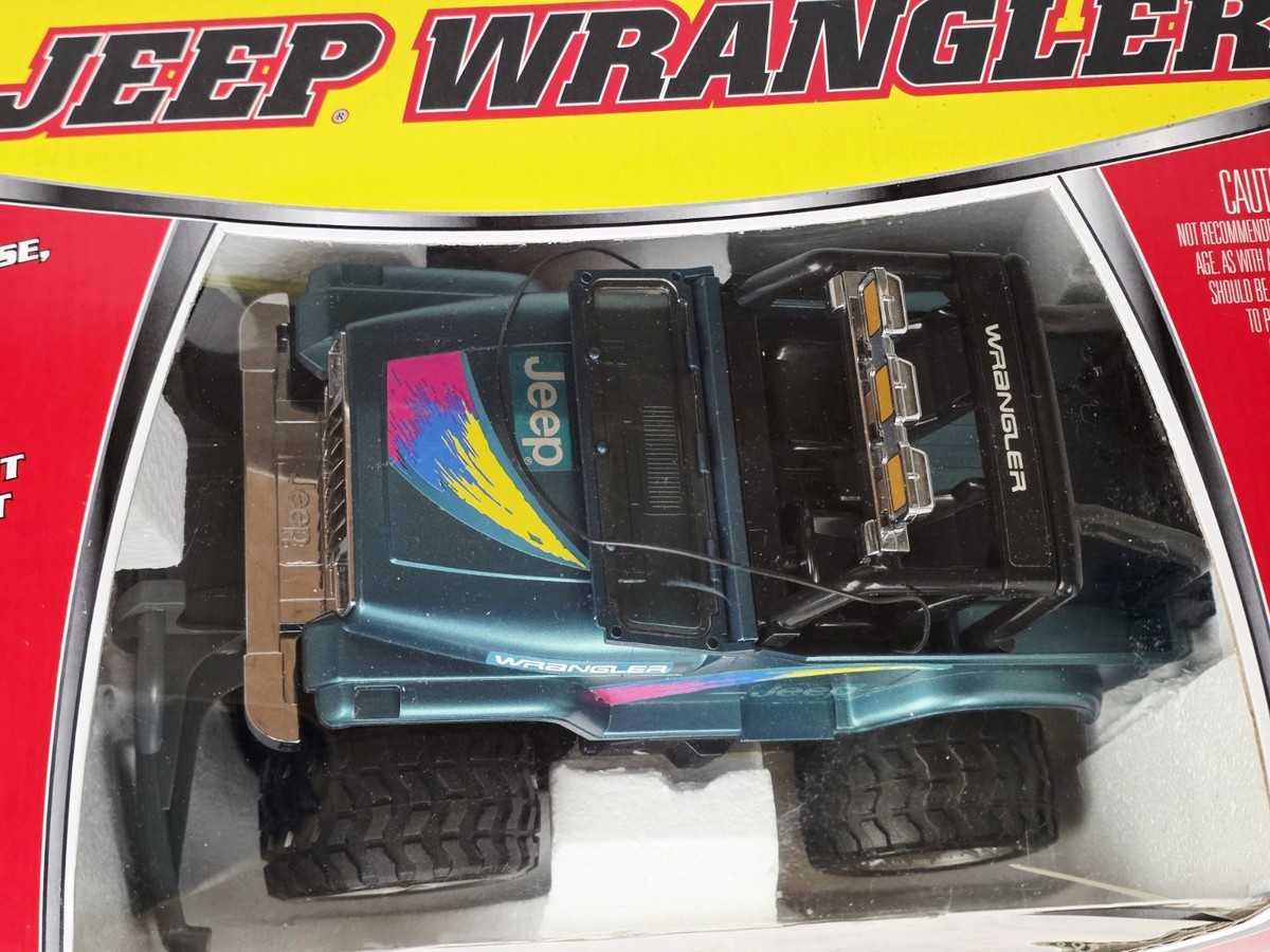 NIKKO 1/16 RC JEEP WRANGLER Original Box 1995 Vintage 90s (SEE