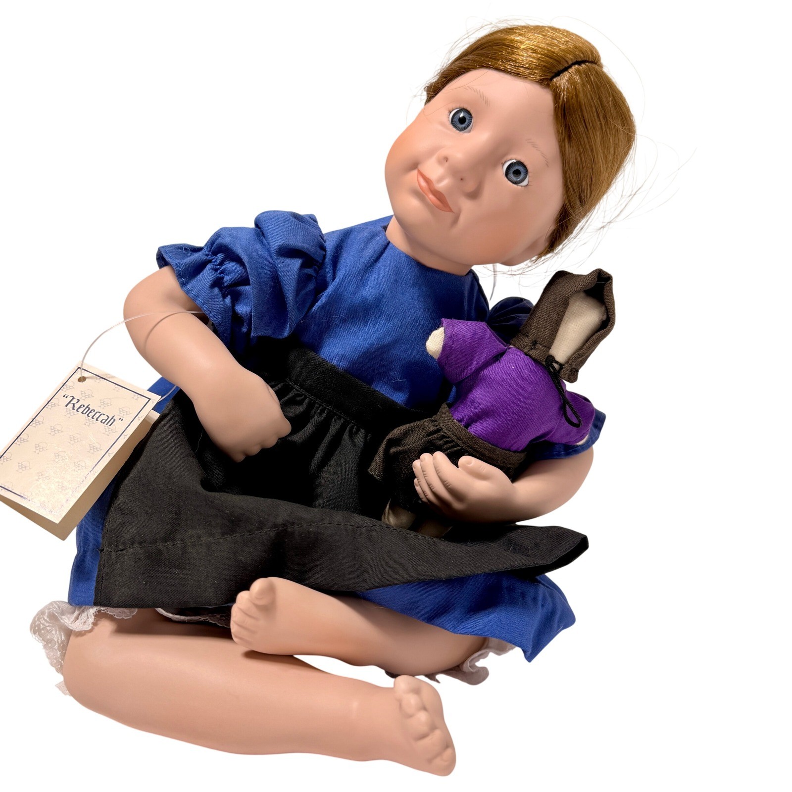 Amish Blessings Rebecca Porcelain Doll Julie Good-Kruger Knowles China