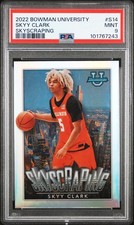 2022 BOWMAN CHROME UNIVERSITY SKYSCRAPING #S14 SKYY CLARK PSA 9