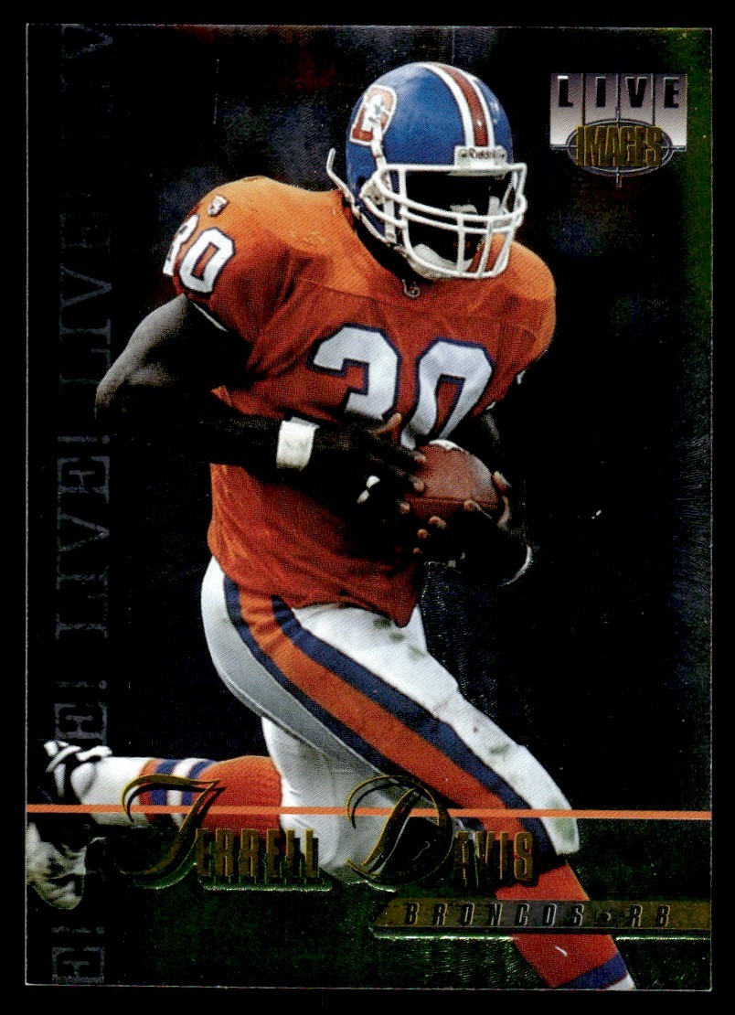 1995 Classic Live Images Terrell Davis Denver Broncos #113