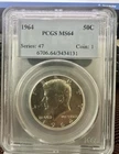 PCGS 1964 MS64 Silver Kennedy Half Dollar series 47