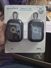 Soundcore Select 4 Go Bluetooth Speaker by Anker 2-pack Bundle -Brand New-