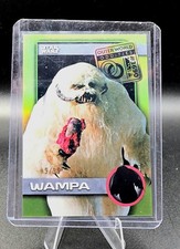 2025 Topps Chrome Star Wars WAMPA Outer World Oddities Kashyyyk Green #50/99