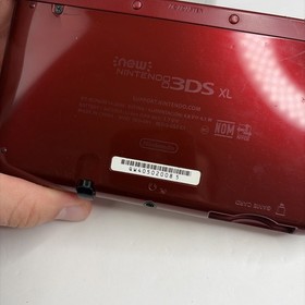 New Nintendo 3DS XL Red Console US Model - Tested! W Charger Stylus
