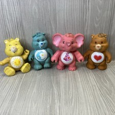 Vintage Care Bear Lot 4 Kenner Cousins Lotsa Heart Moon Funshine Tender Heart