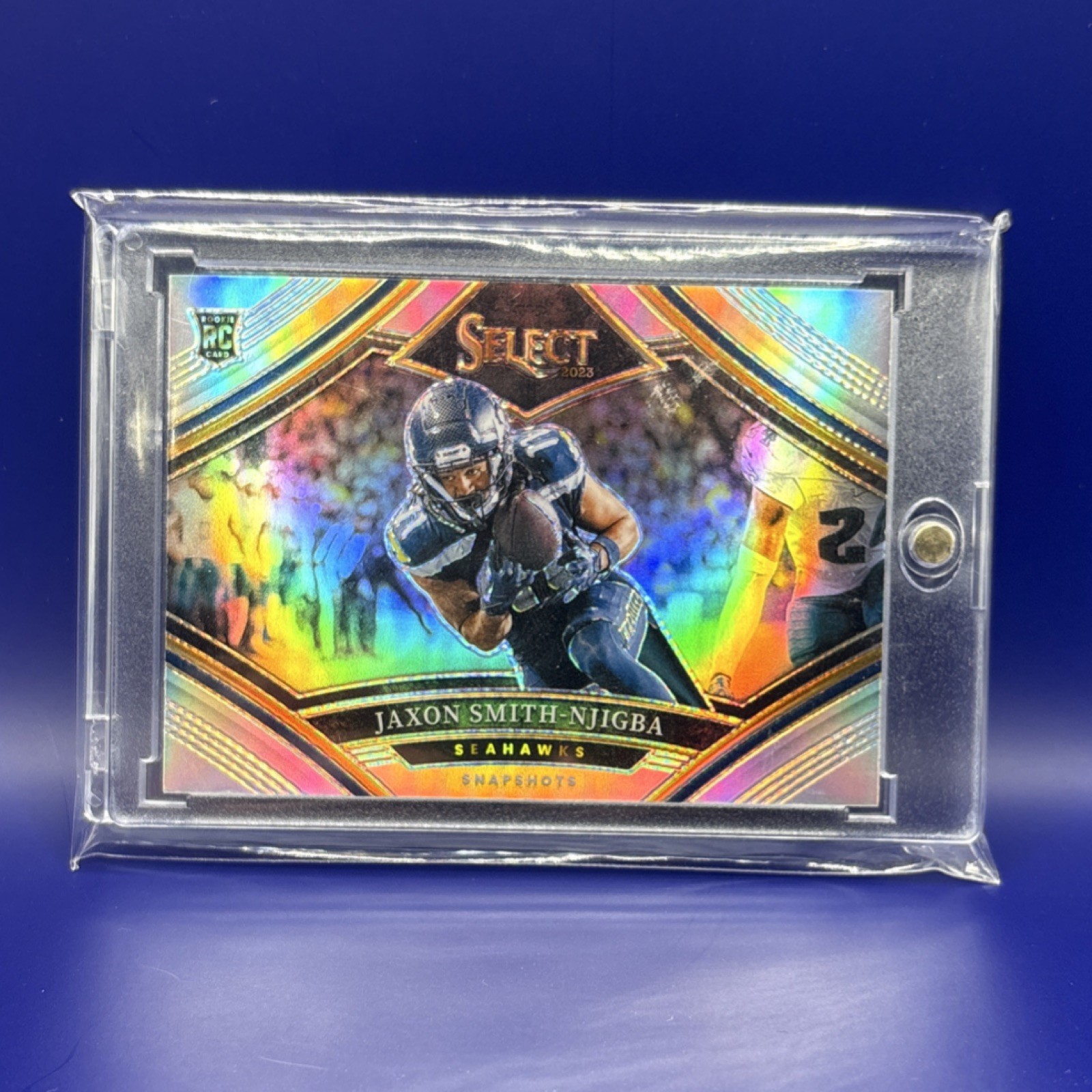 2023 Panini Select Silver Prizm Snapshots Jaxon Smith-Njigba Rookie #SS-JS