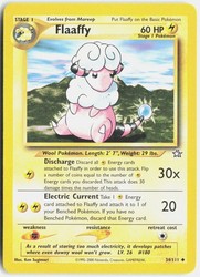 Flaaffy 34/111 Neo Genesis Unlimited Uncommon