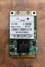 "Tested" Dell/Broadcom DW 1390 Rev A01 WLAN Mini-PCIe Card