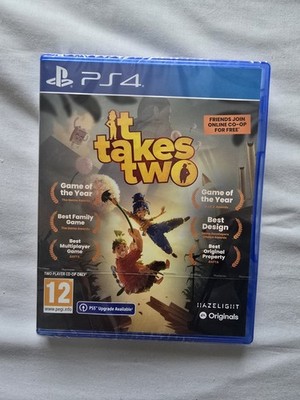 It Takes Two (PlayStation PS4) 3PM Versand - Brandneu & Versiegelt