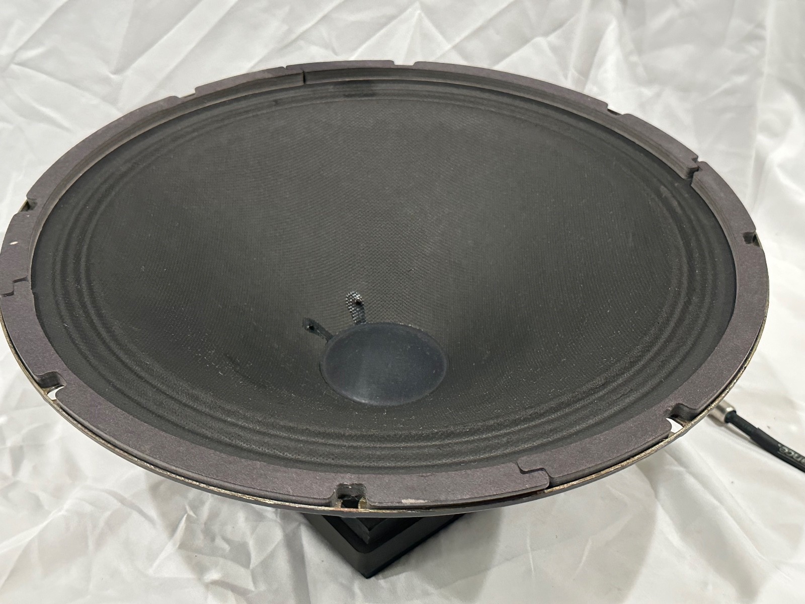 Vintage Leslie Hammond Organ Speaker with Cables Jensen?? 052308 328322