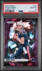 2024 Prizm Drake Maye #329 Purple Ice Prizm Rookie 204/225 Patriots PSA 10