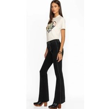 Johnny Was  Sassoon NWT Rue De La Flare Jeans Sz 31