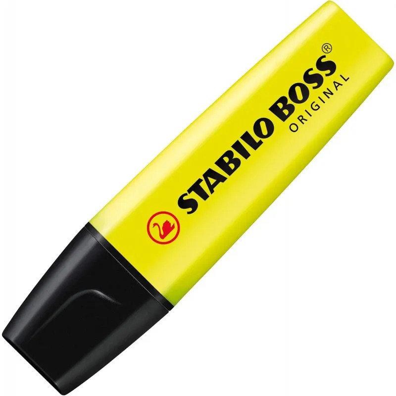 Stabilo Giallo Evidenziatore Boss Tratto Larg.: Min:2mm, - Immagine 4