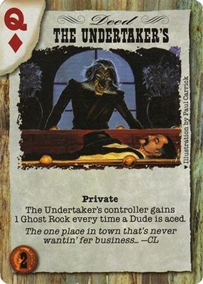 The Undertaker's - Pine Box Edition - Doomtown CCG