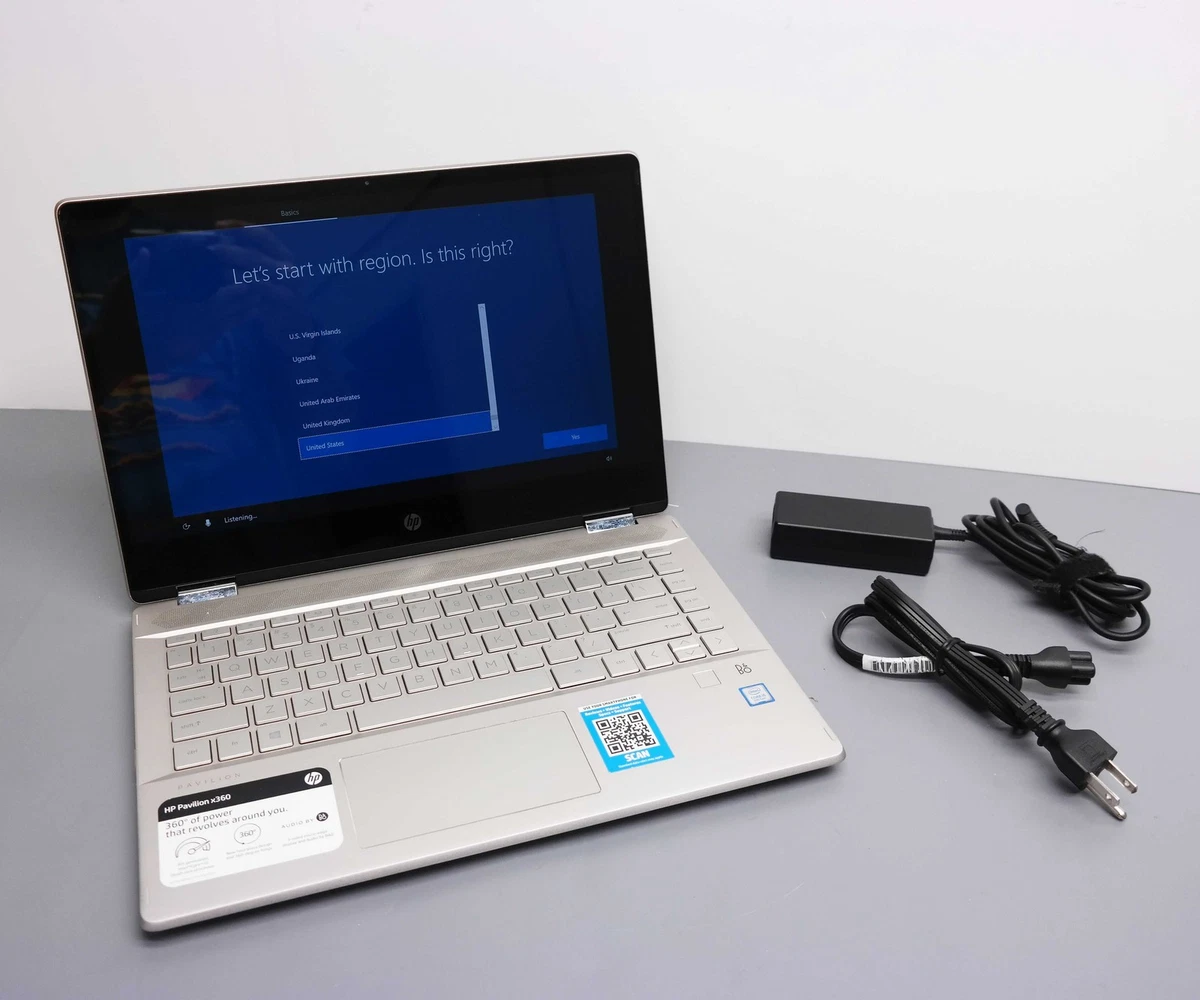 HP Pavilion x360 Windows 10 PC Laptops & Netbooks 14-14.9 in