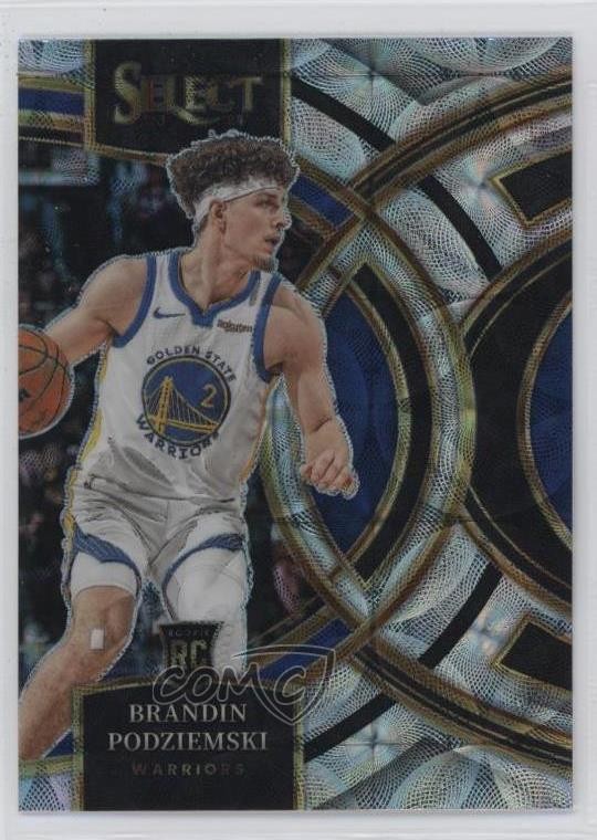 2023-24 Panini Select Premier Level Scope Prizm Brandin Podziemski #104 02v3