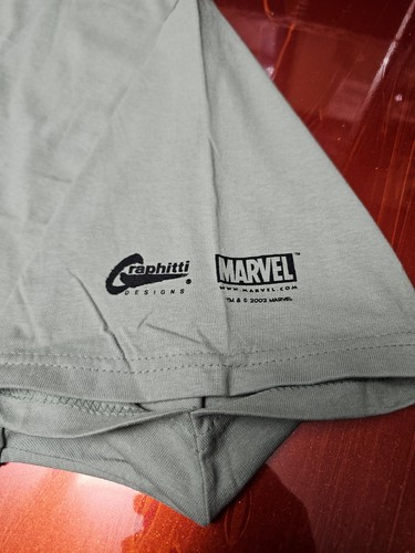 Vintage 02 Green Goblin Spider Man Marvel Comics Graphitti T-Shirt 2XL Deadstock - Picture 7 of 9