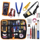80W Adjustable Temperature Electric Soldering Iron 110V/220V Solder Welding Tool