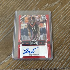2022 Leaf Draft - Autographs Tre Turner #BA-TT1 Red (AU, RC)