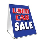 Used Car Sale Yard Sign & Stake outdoor plastic coroplast window