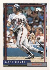 1992 Topps - Sandy Alomar Jr. #420 COMBINED SHIPPING