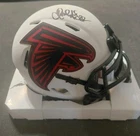Jamal Anderson Autographed Mini Helmet W/COA