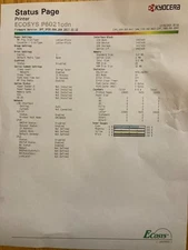 New 4 X Genuine  Kyocera Ecosys P6021cdn / FS-C5150dn Toner Cartridges TK-582