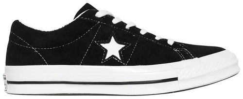 CONVERSE ONE STAR J VTG SUEDE SOMA Black Grey | eBay